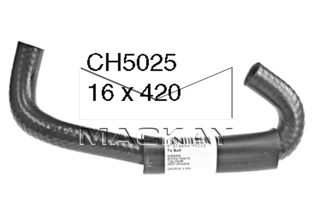 Mackay Bypass Heater Hose CH5025