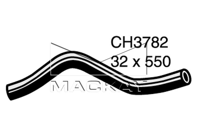 Mackay Bottom Radiator Hose CH3782