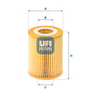 UFI Filters Oil Filter 25.069.00