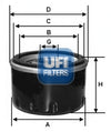 UFI Filters Oil Filter 23.134.01