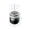 UFI Filters Oil Filter 23.167.00