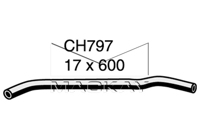 Mackay Heater Hose CH797