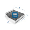 UFI Filters Cabin Air Filter 54.236.00
