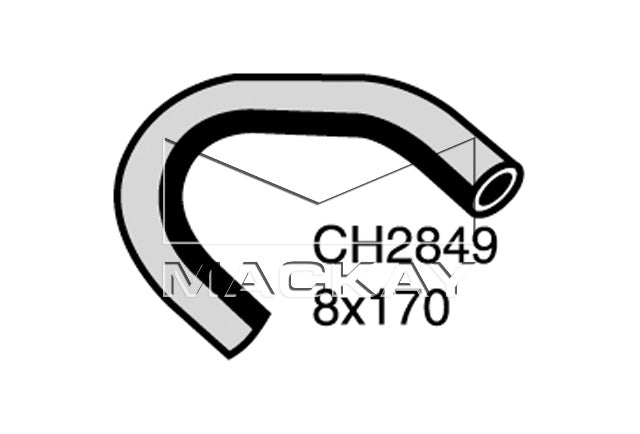 Mackay Bypass Heater Hose CH2849