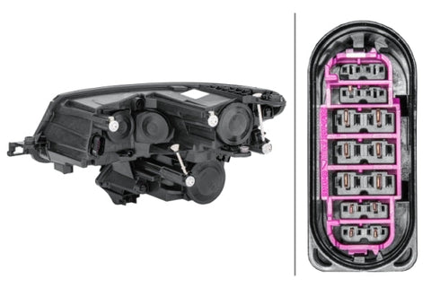 Hella Headlight 1EF 012 669-101