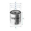 UFI Filters Oil Filter 23.584.00
