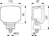 Hella Power Beam S-Series Worklight 1850L Close Range 1GA