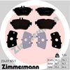 Zimmermann Brake Pad Rear Set 22437.165.1