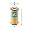 UFI Filters Oil Filter 25.154.00