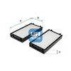 UFI Filters Cabin Air Filter 53.255.00