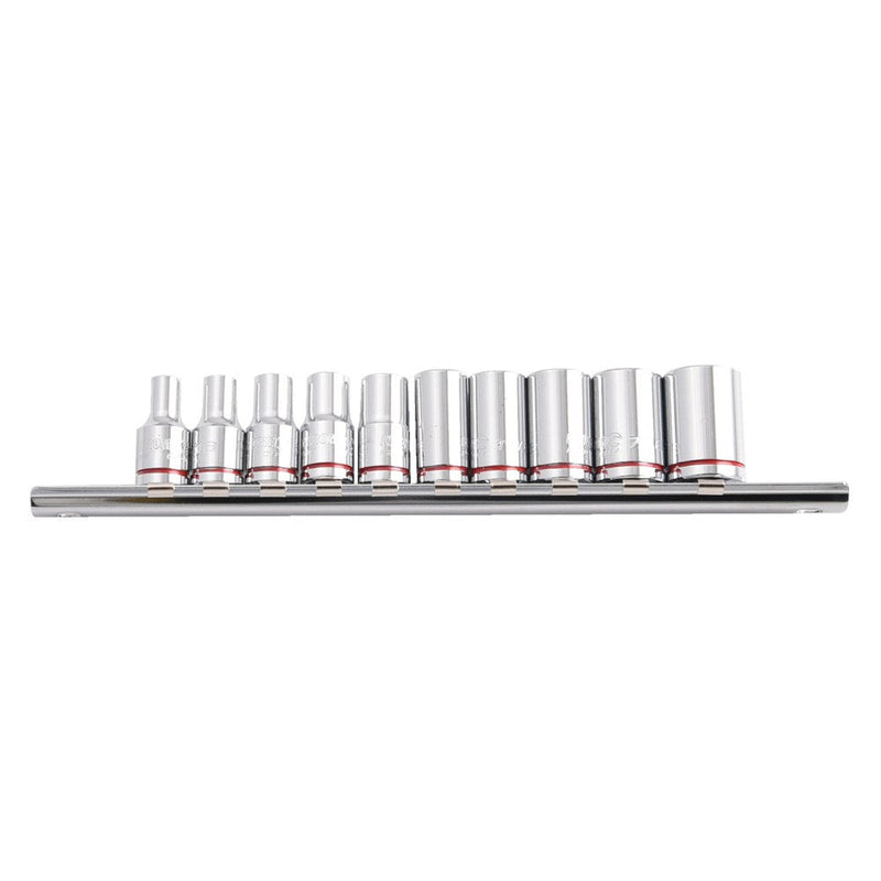 Kincrome 1/4 Socket Rail 10P K2171