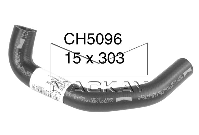 Mackay Bypass Heater Hose CH5096