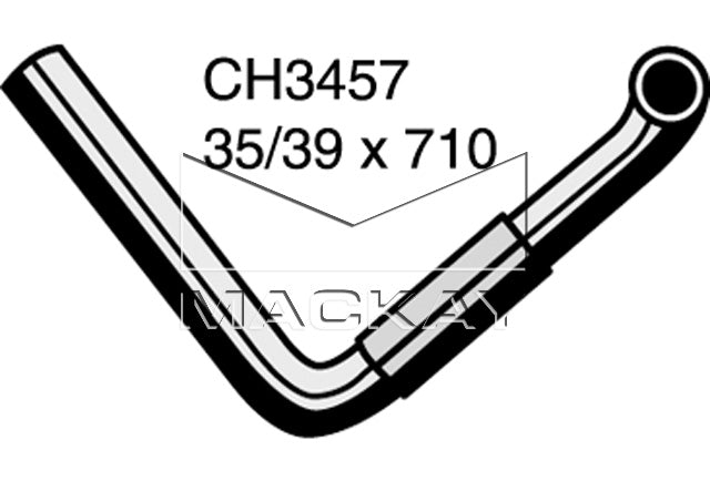 Mackay Top Radiator Hose CH3457