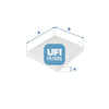UFI Filters Cabin Air Filter 53.243.00