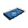 UFI Filters Cabin Air Filter 34.401.00