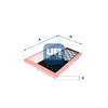 UFI Filters Air Filter 30.462.00