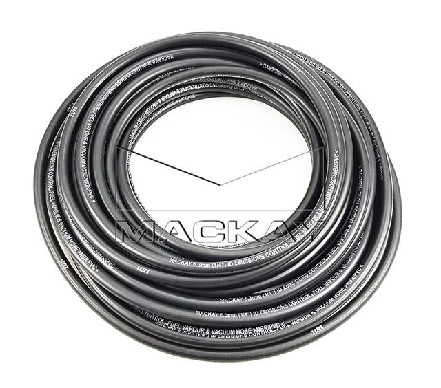 Mackay 6.3mm (1/4 In) Id X 15M Vacuum Hose EFV06X15