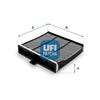 UFI Filters Cabin Air Filter 54.237.00