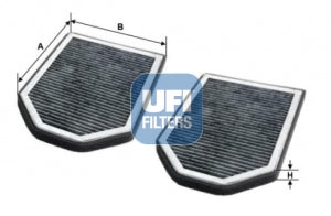UFI Filters Cabin Air Filter 54.110.00