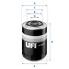 UFI Filters Oil Filter 23.303.00