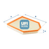 UFI Filters Air Filter 30.597.00
