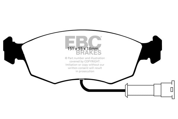 EBC Ford Front Pads DP2473