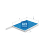 UFI Filters Cabin Air Filter 34.233.00
