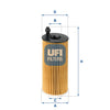 UFI Filters Oil Filter 25.142.00