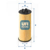 UFI Filters Oil Filter 25.185.00