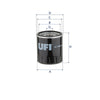 UFI Filters Oil Filter 23.752.00