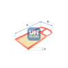 UFI Filters Air Filter 30.124.00