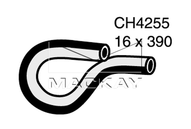 Mackay Bypass Heater Hose CH4255