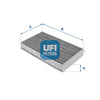 UFI Filters Cabin Air Filter 54.217.00