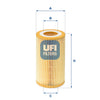 UFI Filters Oil Filter 25.003.00