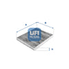 UFI Filters Cabin Air Filter 54.109.00