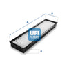 UFI Filters Cabin Air Filter 53.101.00