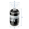 UFI Filters Oil Filter 23.493.00