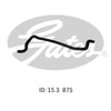 Gates Radiator Hose 02-0673