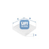 UFI Filters Cabin Air Filter 53.210.00