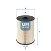 UFI Filters Fuel Filter 26.021.00