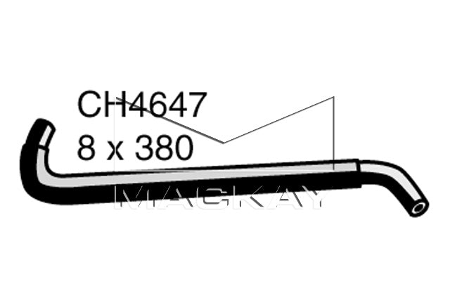 Mackay Bypass Heater Hose CH4647