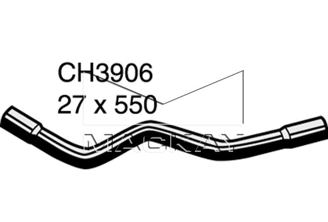 Mackay Top Radiator Hose CH3906