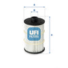 UFI Filters Oil Filter 25.090.00