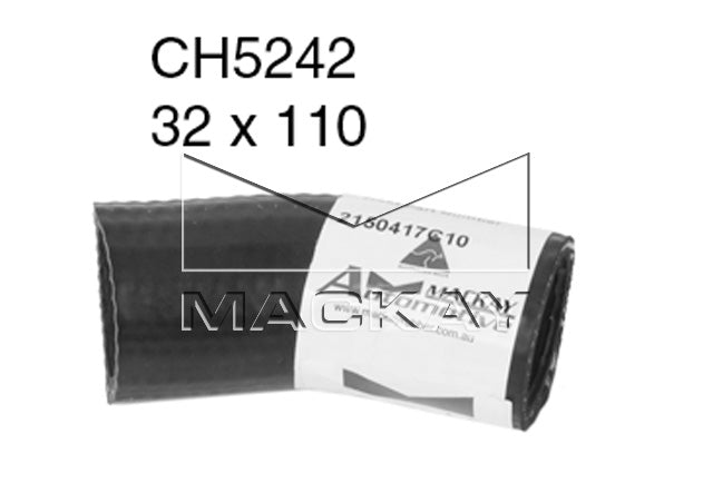 Mackay Bottom Radiator Hose CH5242