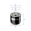 UFI Filters Oil Filter 25.267.00