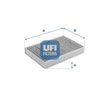 UFI Filters Cabin Air Filter 54.196.00