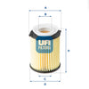 UFI Filters Oil Filter 25.178.00