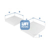 UFI Filters Cabin Air Filter 53.143.00