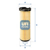 UFI Filters Air Filter 27.A51.00