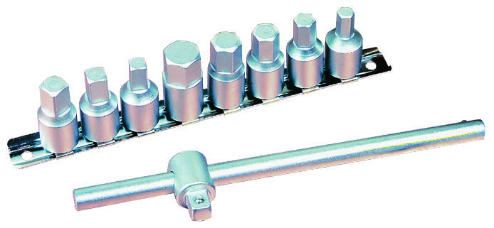 Kincrome Drain Plug Key 3/8Dr 9Pce 8064